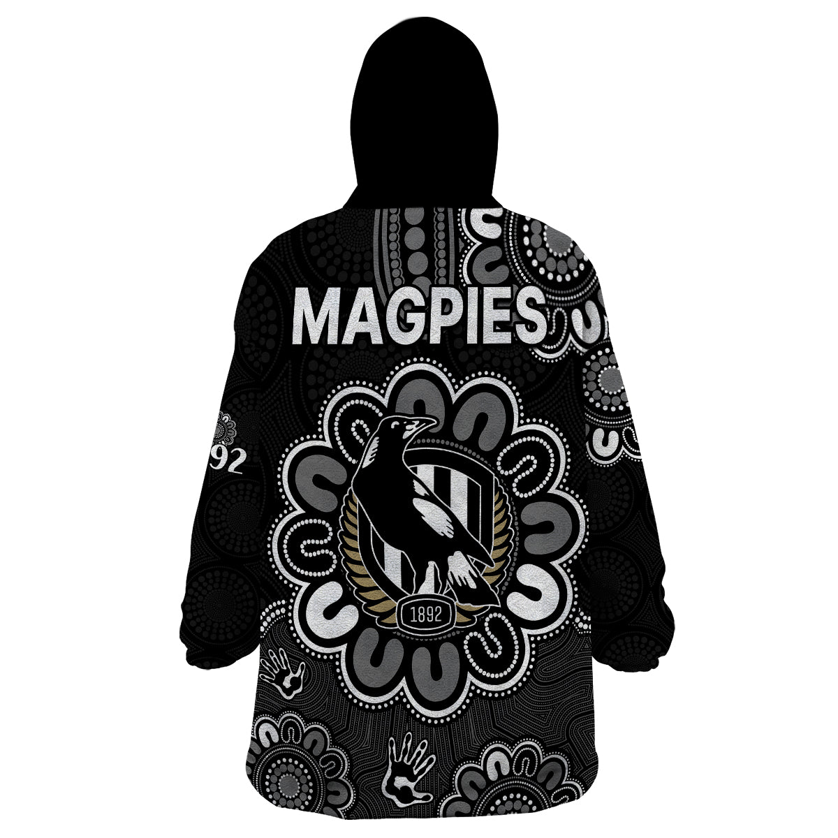 afl-collingwood-magpies-1892-aboriginal-wearable-blanket-hoodie