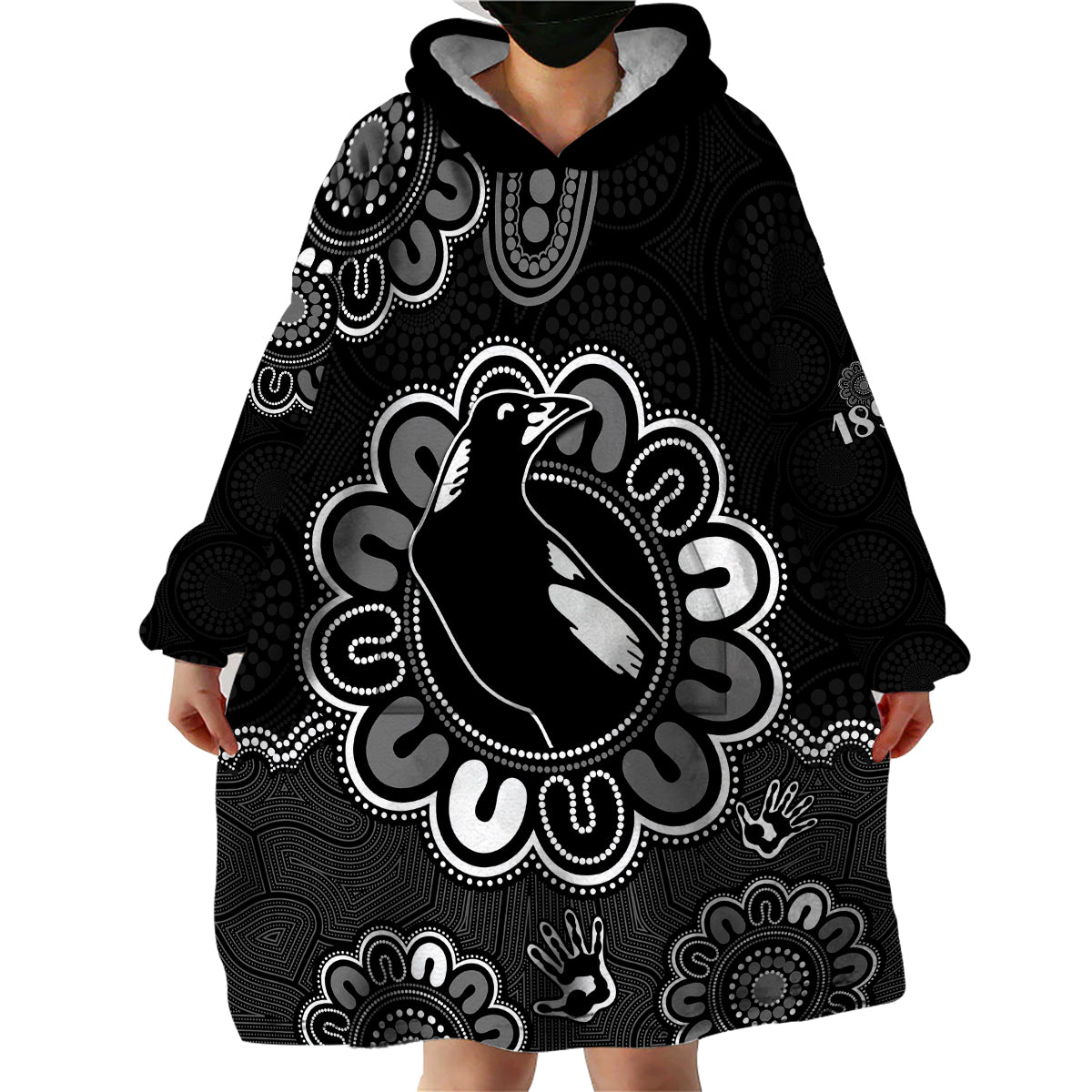 afl-collingwood-magpies-1892-aboriginal-wearable-blanket-hoodie