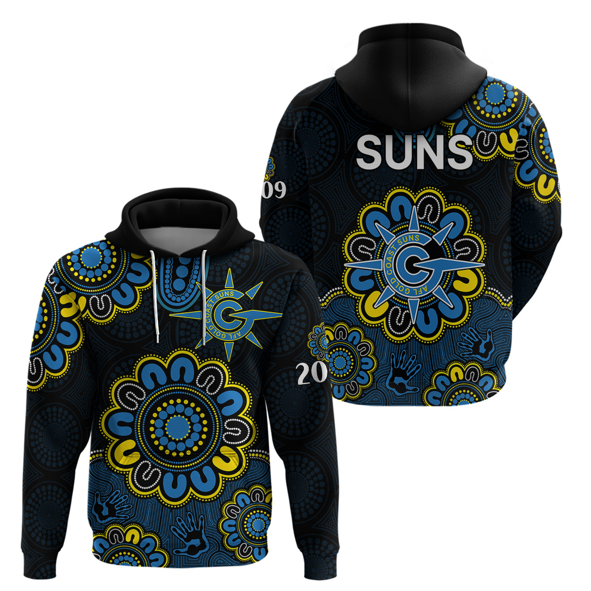 afl-gold-coast-suns-2009-aboriginal-blue-style-hoodie