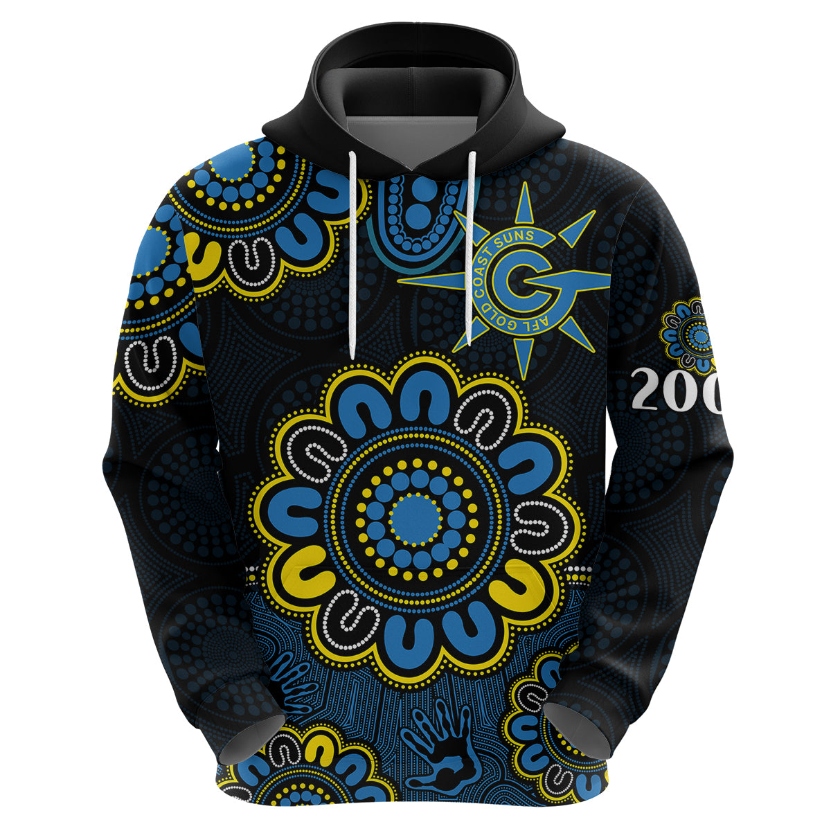afl-gold-coast-suns-2009-aboriginal-blue-style-hoodie