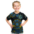 custom-personalised-afl-gold-coast-suns-2009-aboriginal-blue-style-kid-t-shirt