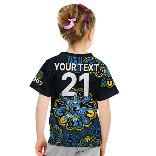 custom-personalised-afl-gold-coast-suns-2009-aboriginal-blue-style-kid-t-shirt