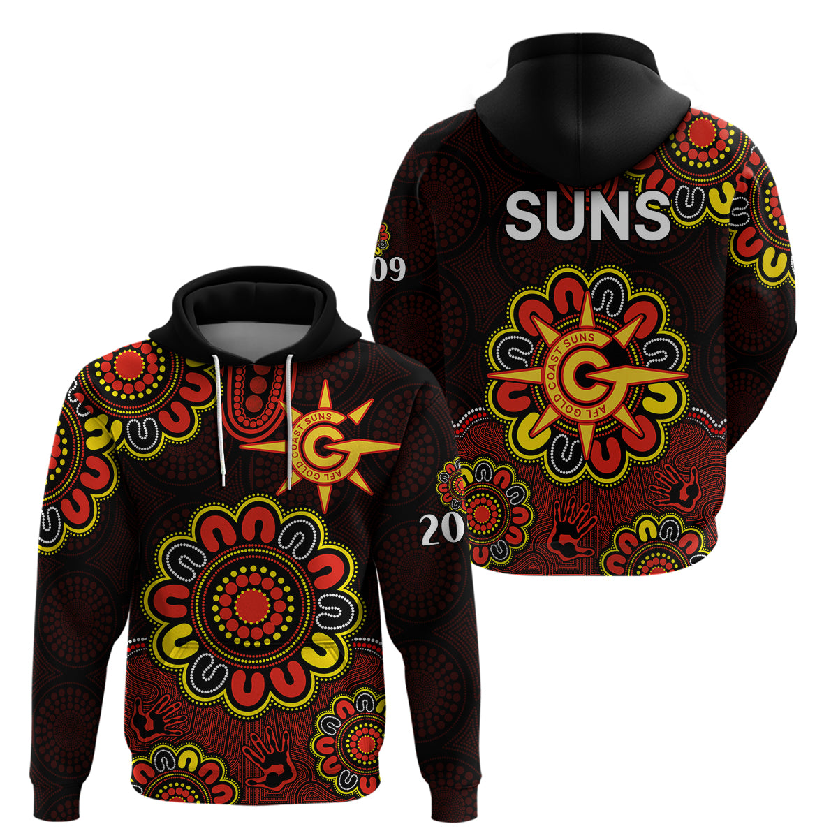 afl-gold-coast-suns-2009-aboriginal-red-style-hoodie