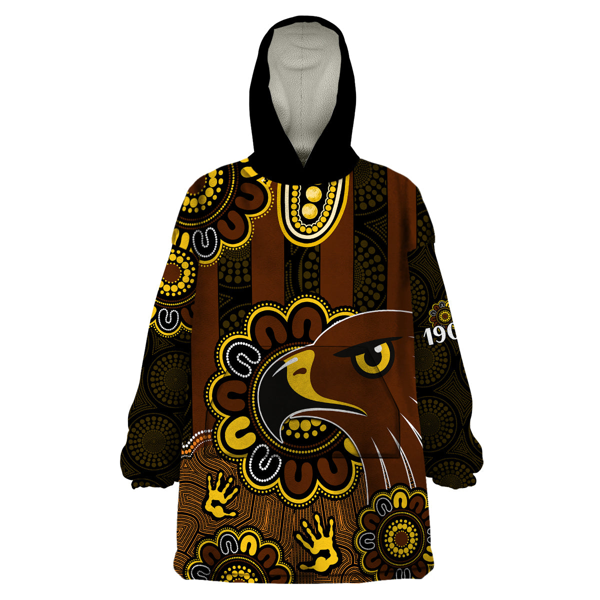 afl-hawthorn-hawks-1902-aboriginal-wearable-blanket-hoodie