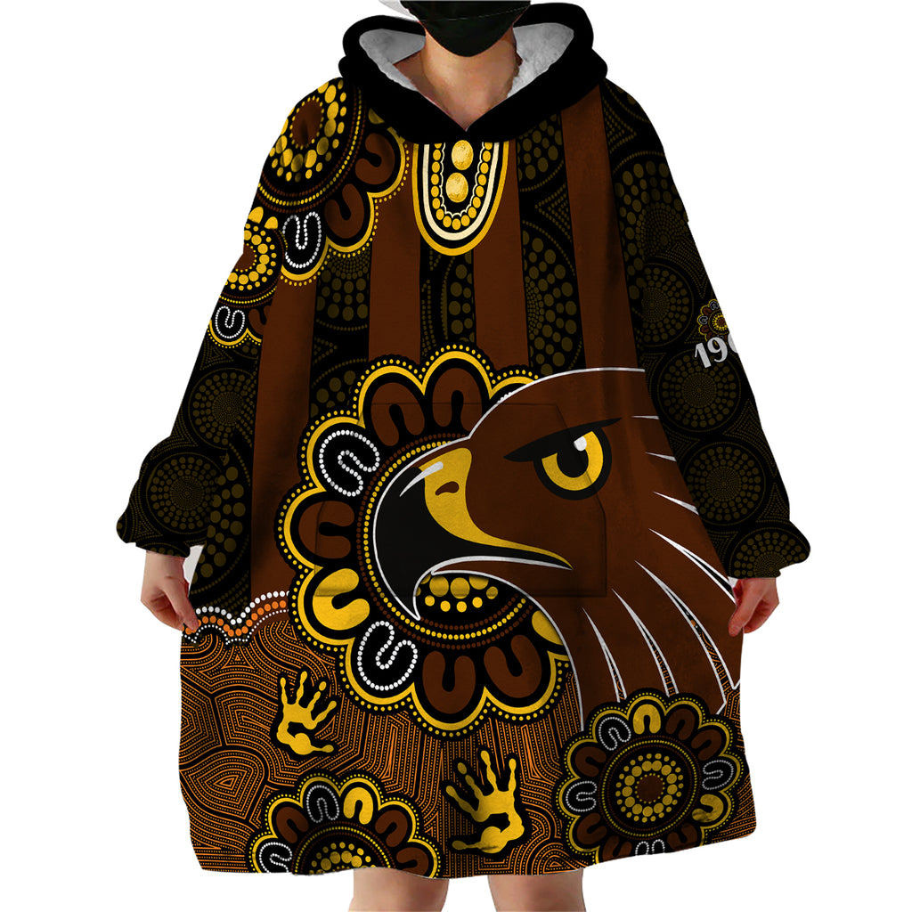 afl-hawthorn-hawks-1902-aboriginal-wearable-blanket-hoodie