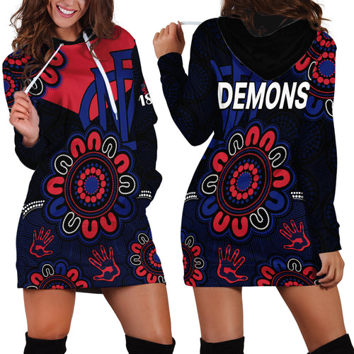 afl-melbourne-demons-1858-aboriginal-hoodie-dress