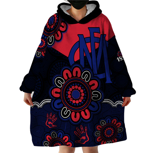 afl-melbourne-demons-1858-aboriginal-wearable-blanket-hoodie