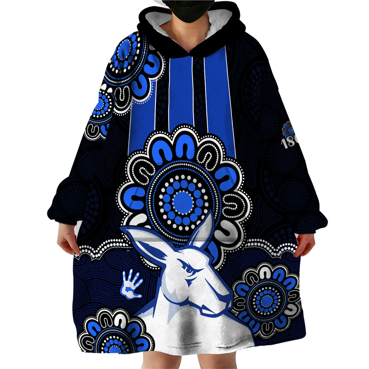 afl-north-melbourne-kangaroos-1869-aboriginal-wearable-blanket-hoodie
