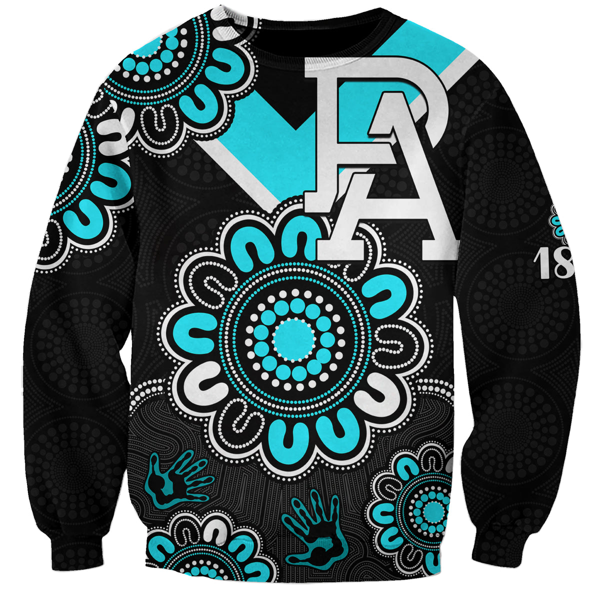 custom-personalised-afl-port-adelaide-power-1870-aboriginal-sweatshirt