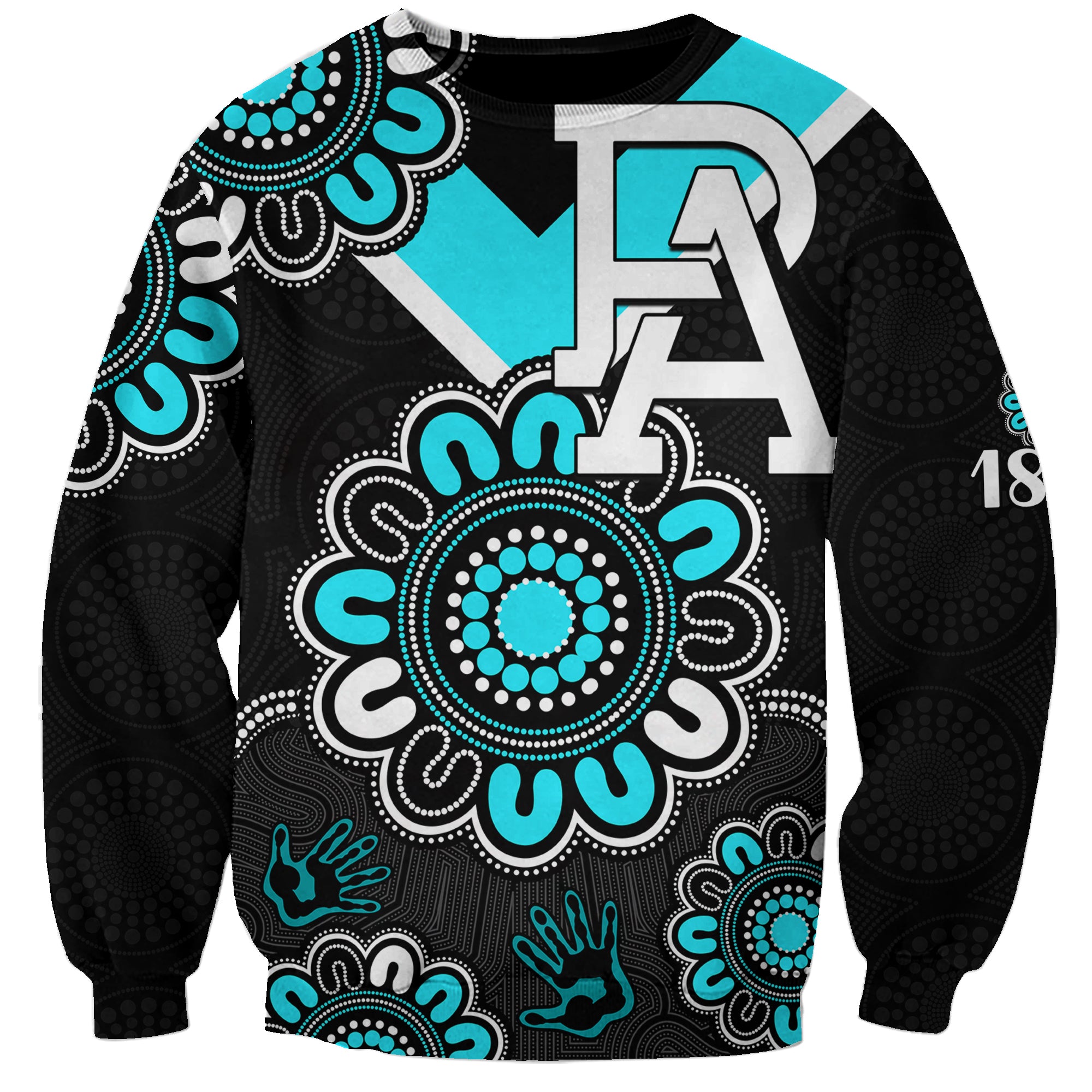 custom-personalised-afl-port-adelaide-power-1870-aboriginal-sweatshirt