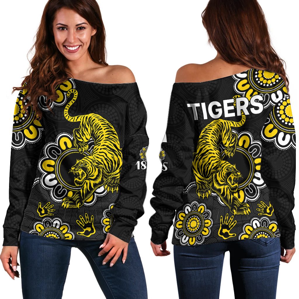 afl-richmond-tigers-1885-aboriginal-off-shoulder-sweater