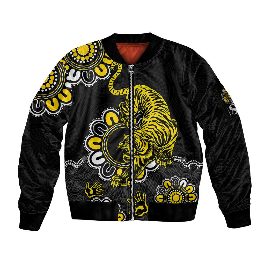 afl-richmond-tigers-1885-aboriginal-sleeve-zip-bomber-jacket