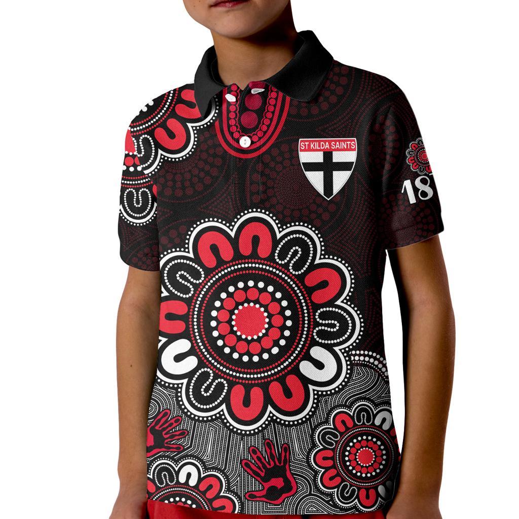 afl-st-kilda-saints-1873-aboriginal-kid-polo-shirt