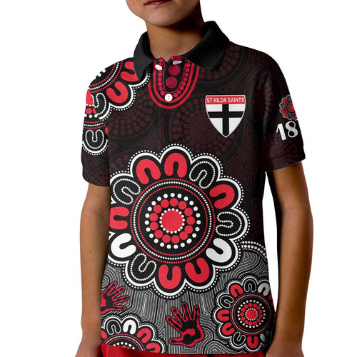 afl-st-kilda-saints-1873-aboriginal-kid-polo-shirt