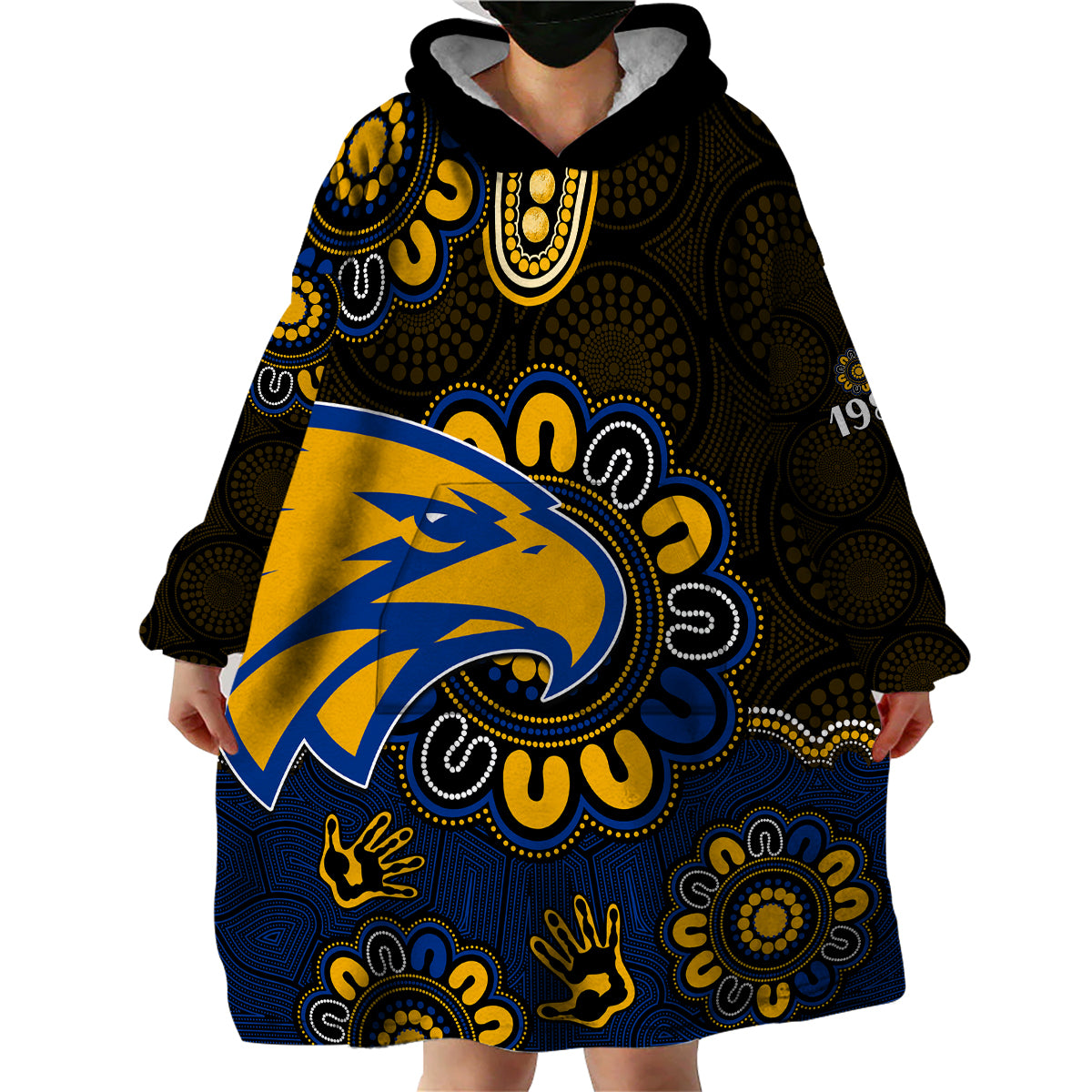 afl-west-coast-eagles-1986-aboriginal-wearable-blanket-hoodie