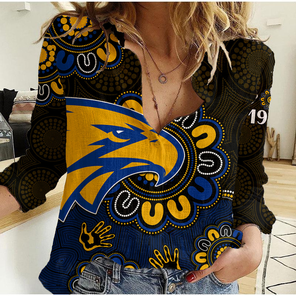 afl-west-coast-eagles-1986-aboriginal-women-casual-shirt