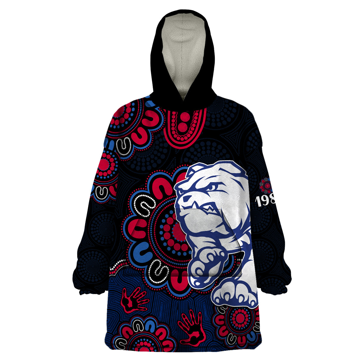 afl-western-bulldogs-dogs-1877-aboriginal-wearable-blanket-hoodie