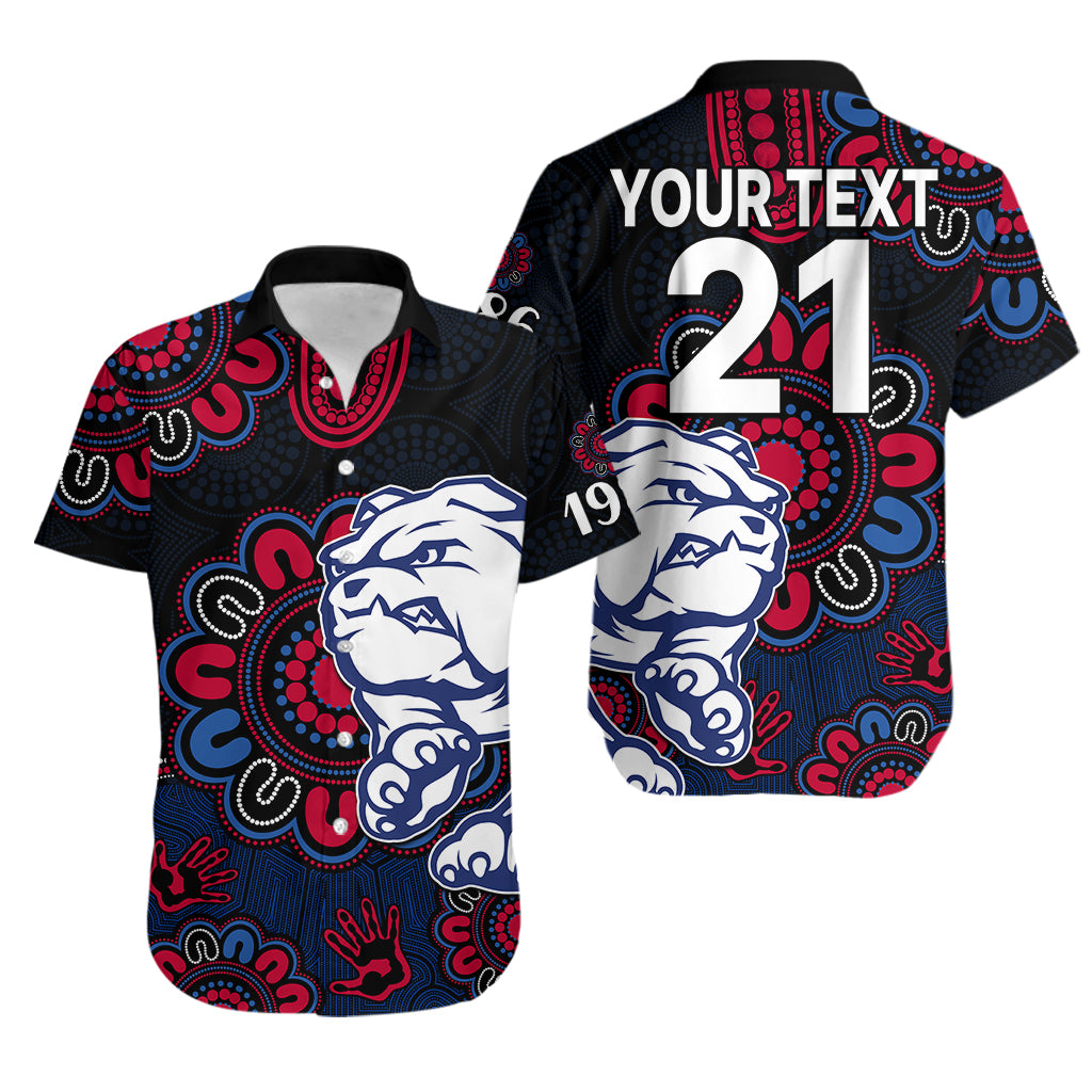 custom-personalised-afl-western-bulldogs-dogs-1877-aboriginal-hawaiian-shirt