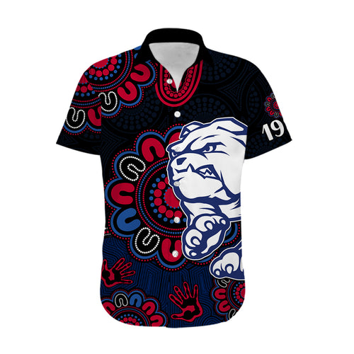 custom-personalised-afl-western-bulldogs-dogs-1877-aboriginal-hawaiian-shirt