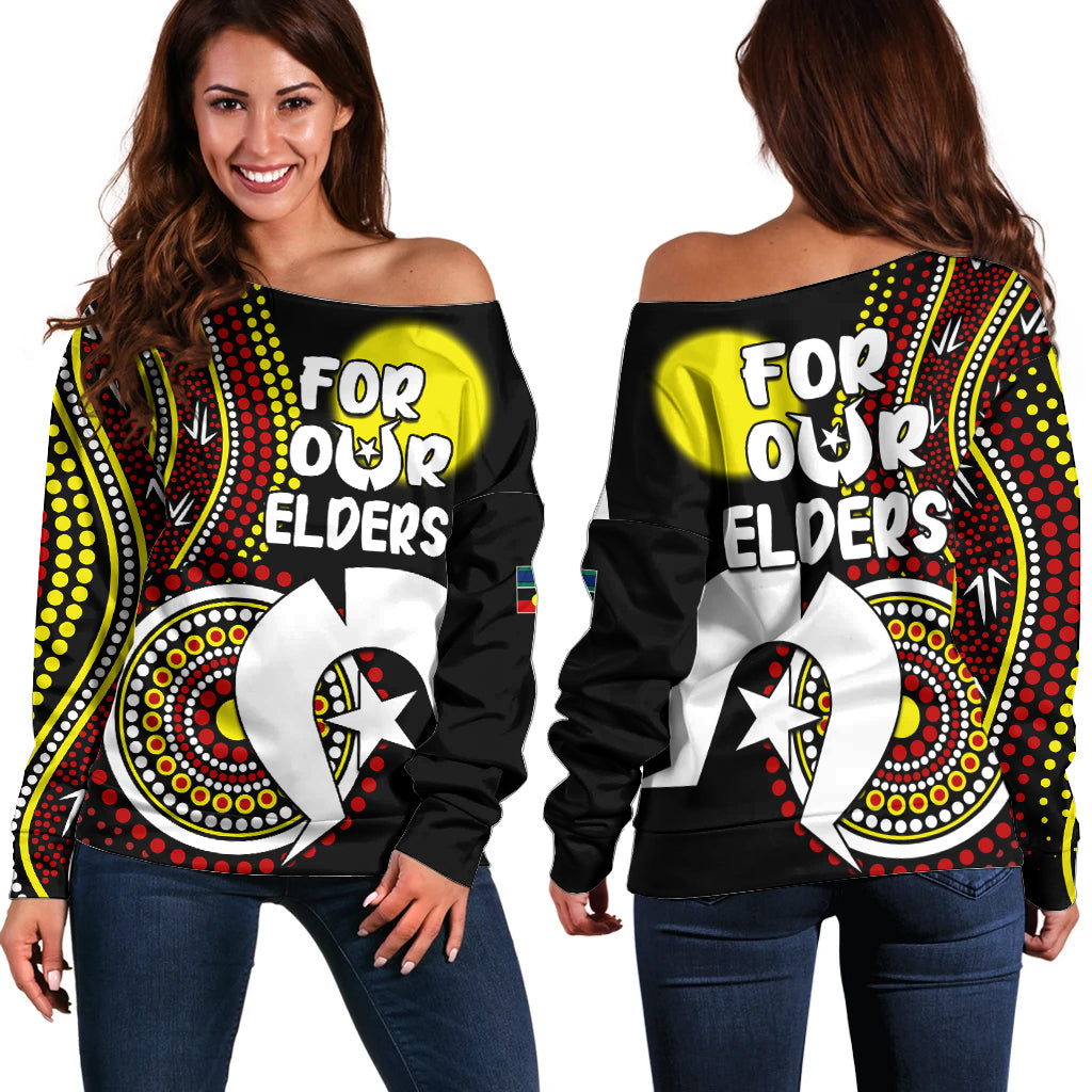 2023-naidoc-week-off-shoulder-sweater-for-our-elders-artsy-style