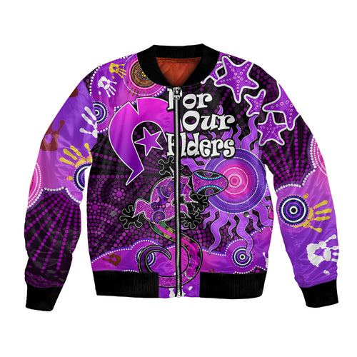 aboriginal-naidoc-week-2023-bomber-jacket-turtle-lizard-sun