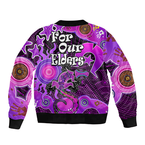 aboriginal-naidoc-week-2023-bomber-jacket-turtle-lizard-sun
