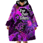 aboriginal-naidoc-week-2023-wearable-blanket-hoodie-turtle-lizard-sun