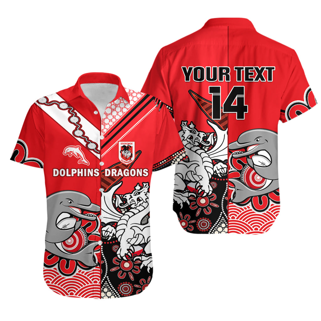 custom-text-and-number-dolphins-and-dragons-rugby-hawaiian-shirt-together-indigenous