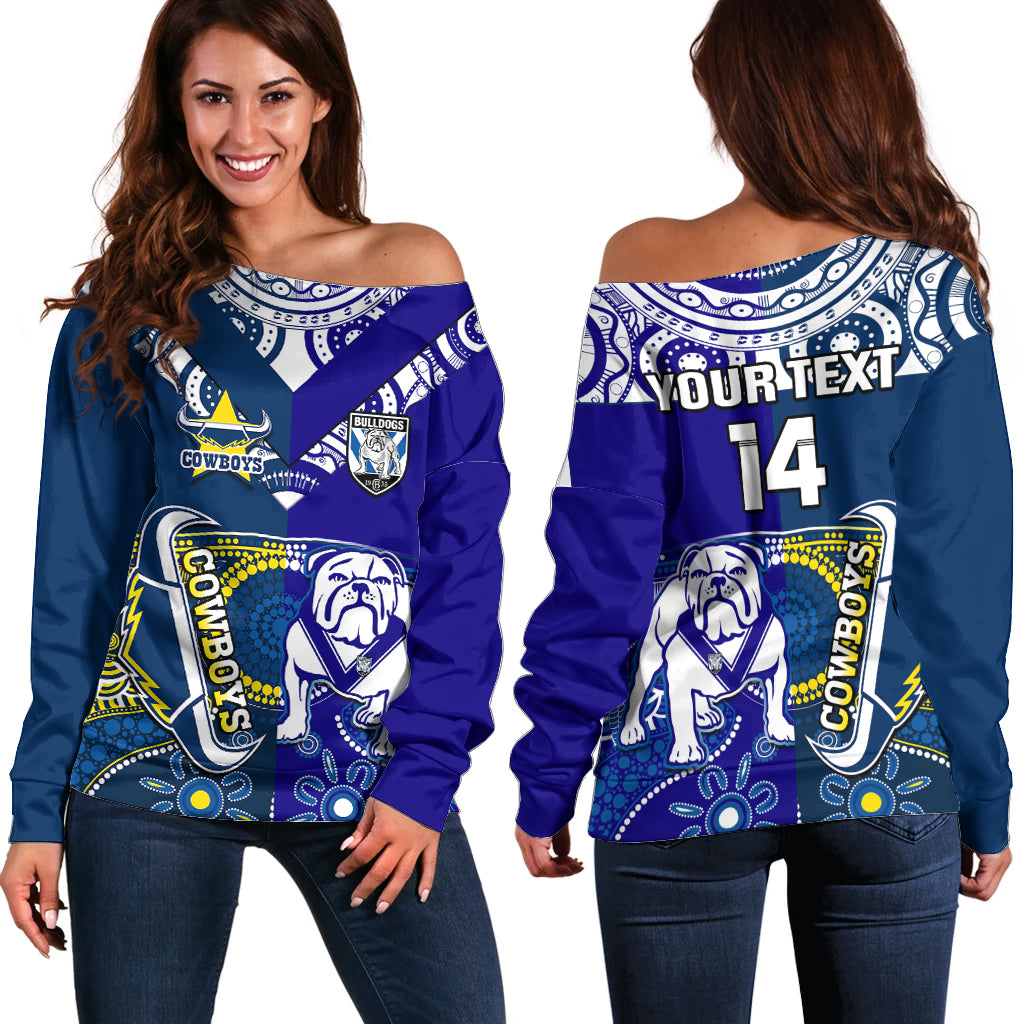 custom-text-and-number-bulldogs-and-cowboys-rugby-off-shoulder-sweater-together-indigenous
