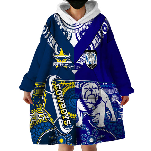 custom-text-and-number-bulldogs-and-cowboys-rugby-wearable-blanket-hoodie-together-indigenous