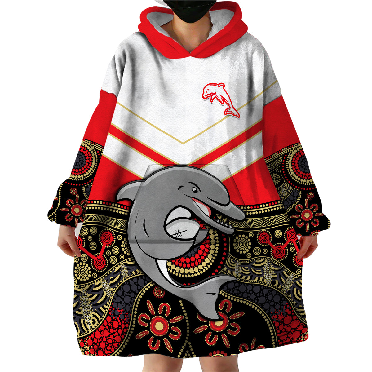 dolphins-rugby-wearable-blanket-hoodie-indigenous-dynamic-version