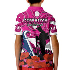 cowboys-rugby-anzac-2023-kid-polo-shirt-poppy-mix-aboriginal-magenta-version