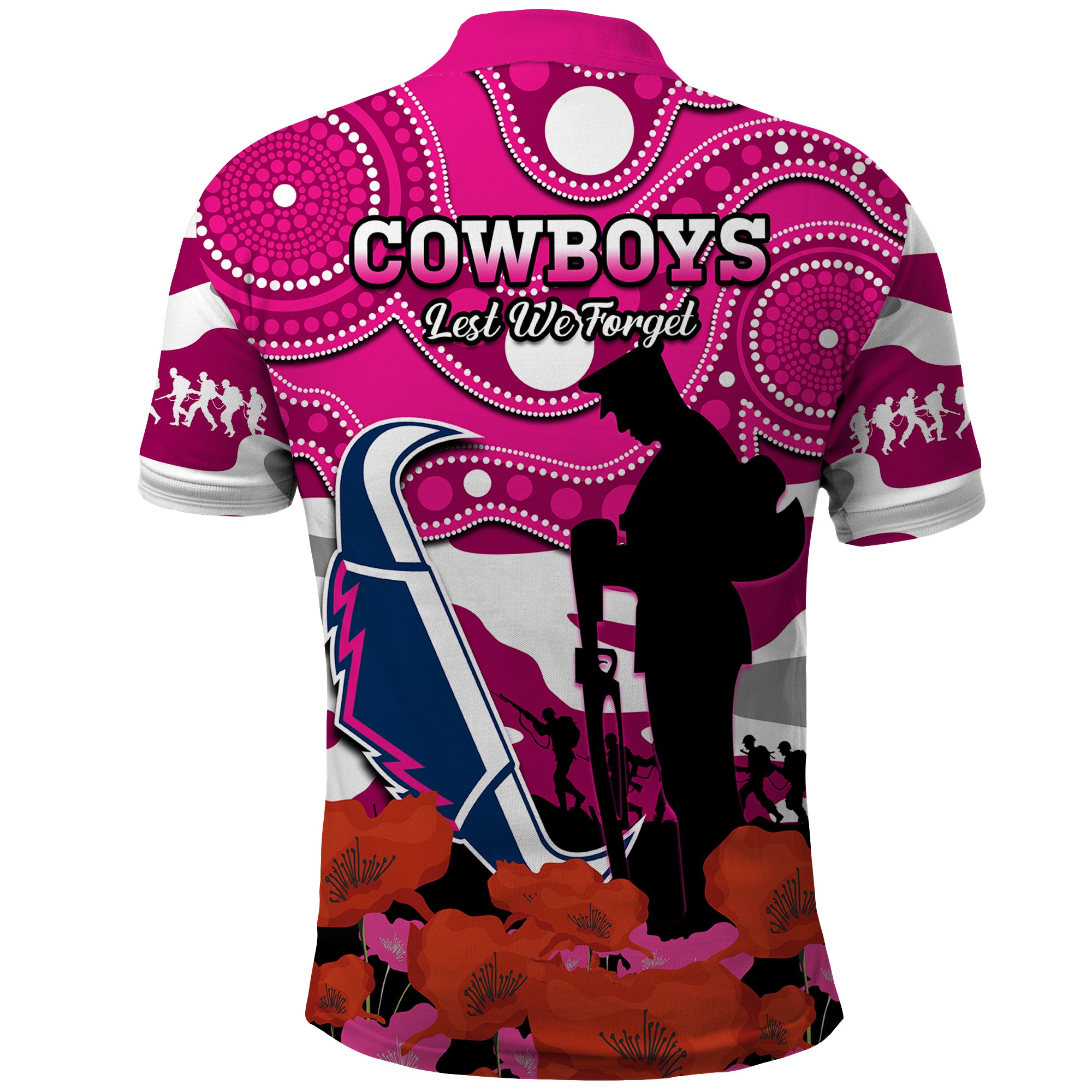 cowboys-rugby-anzac-2023-polo-shirt-poppy-mix-aboriginal-magenta-version