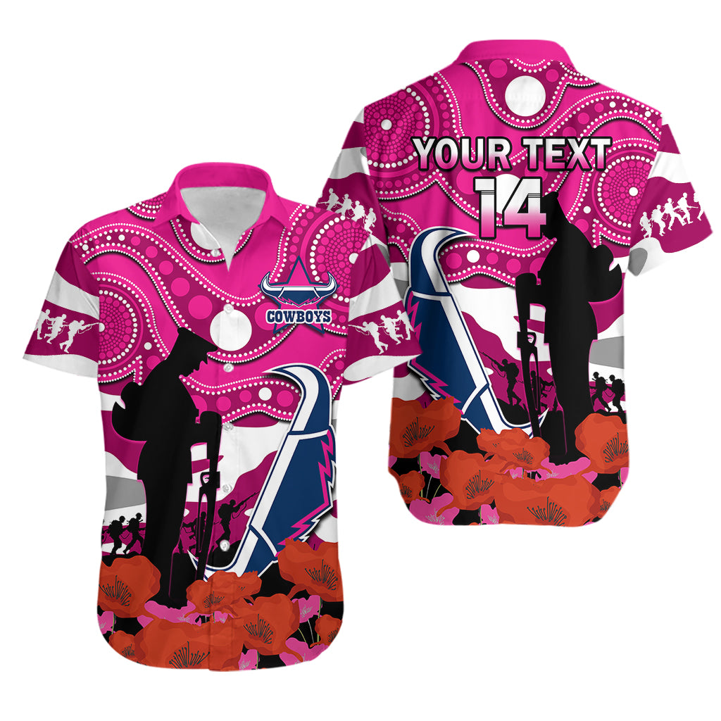 custom-text-and-number-cowboys-rugby-anzac-2023-hawaiian-shirt-poppy-mix-aboriginal-magenta-version