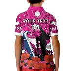 custom-text-and-number-cowboys-rugby-anzac-2023-kid-polo-shirt-poppy-mix-aboriginal-magenta-version