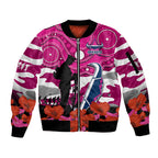 custom-text-and-number-cowboys-rugby-anzac-2023-sleeve-zip-bomber-jacket-poppy-mix-aboriginal-magenta-version
