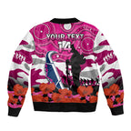 custom-text-and-number-cowboys-rugby-anzac-2023-sleeve-zip-bomber-jacket-poppy-mix-aboriginal-magenta-version