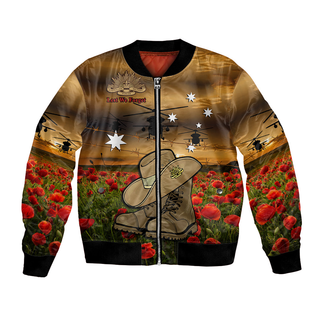 australian-anzac-bomber-jacket-slouch-hat-and-army-boots-with-poppy