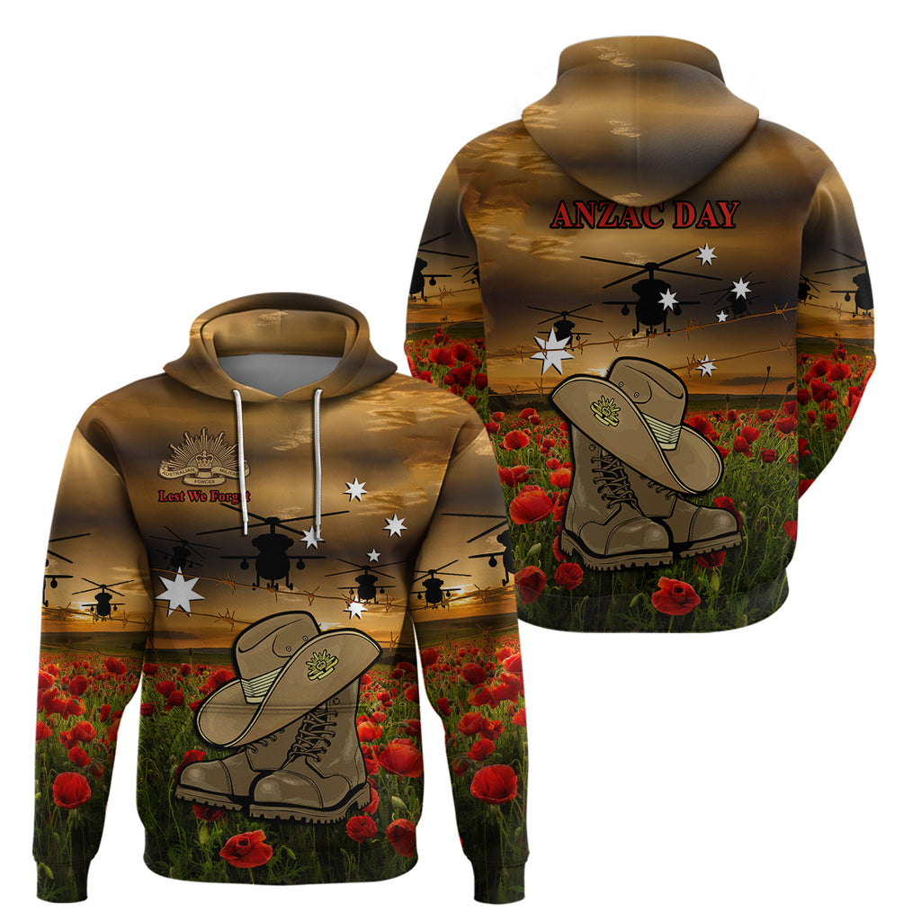 australian-anzac-hoodie-slouch-hat-and-army-boots-with-poppy