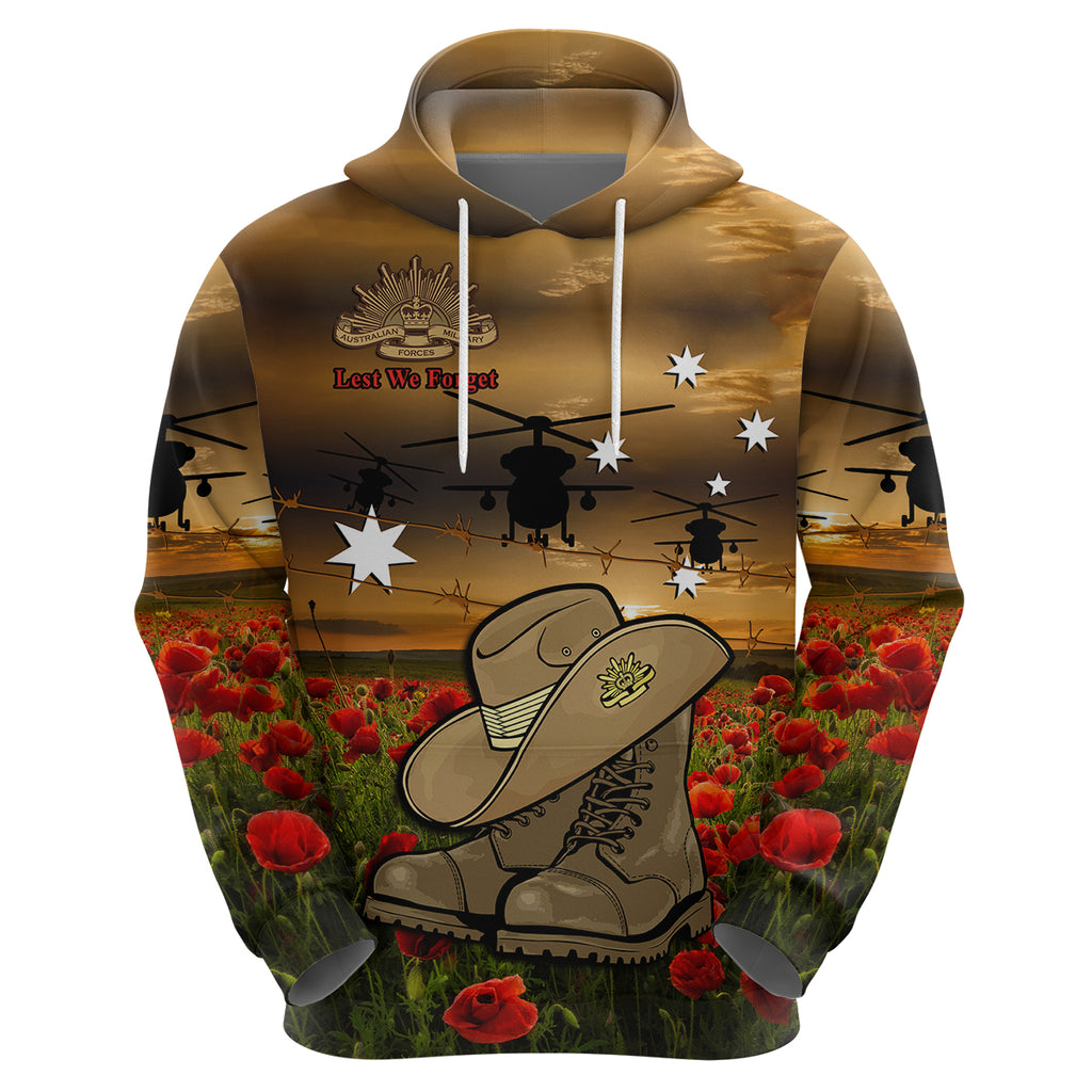 australian-anzac-hoodie-slouch-hat-and-army-boots-with-poppy
