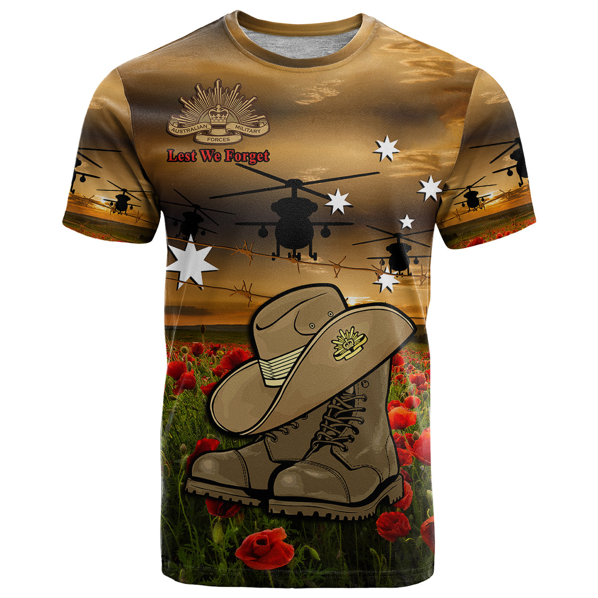 australian-anzac-t-shirt-slouch-hat-and-army-boots-with-poppy