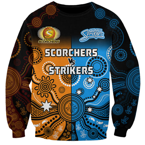perth-scorchers-and-adelaide-strikers-cricket-sweatshirt-aboriginal-art