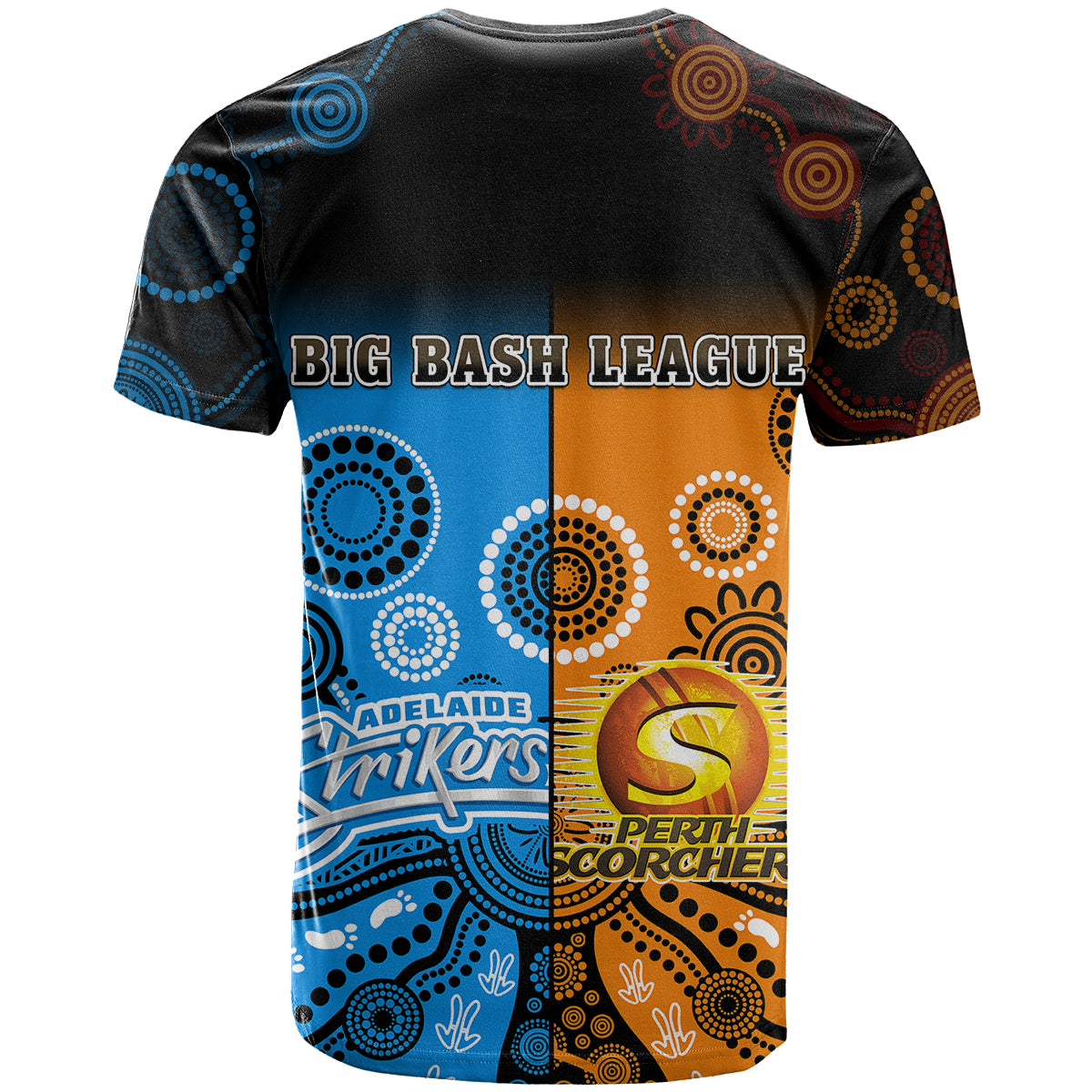 perth-scorchers-and-adelaide-strikers-cricket-t-shirt-aboriginal-art