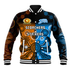 custom-text-and-number-perth-scorchers-and-adelaide-strikers-cricket-baseball-jacket-aboriginal-art