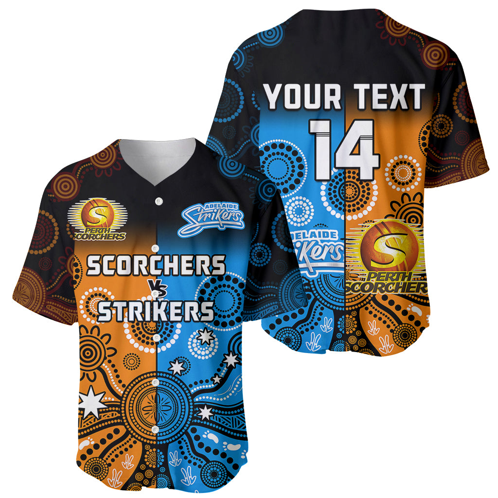 custom-text-and-number-perth-scorchers-and-adelaide-strikers-cricket-baseball-jersey-aboriginal-art