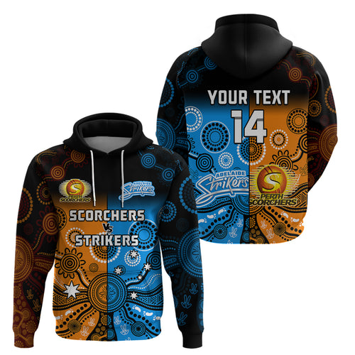 custom-text-and-number-perth-scorchers-and-adelaide-strikers-cricket-hoodie-aboriginal-art