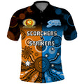 custom-text-and-number-perth-scorchers-and-adelaide-strikers-cricket-polo-shirt-aboriginal-art