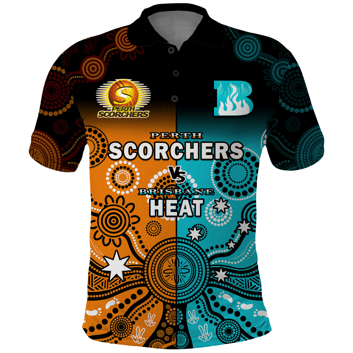 perth-scorchers-and-brisbane-heat-cricket-polo-shirt-aboriginal-art