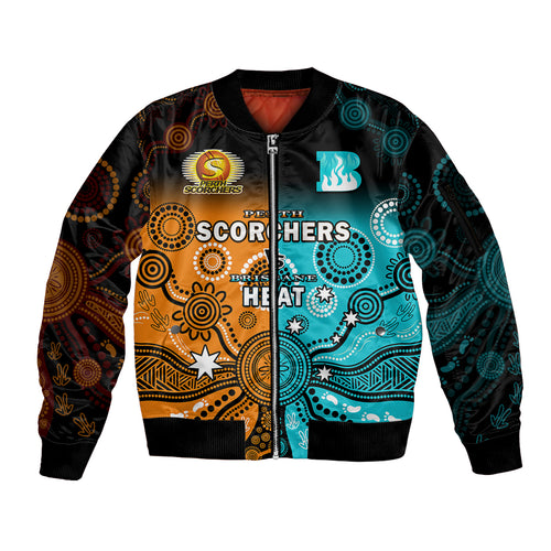 perth-scorchers-and-brisbane-heat-cricket-sleeve-zip-bomber-jacket-aboriginal-art