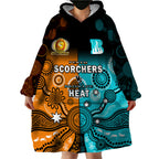 perth-scorchers-and-brisbane-heat-cricket-wearable-blanket-hoodie-aboriginal-art